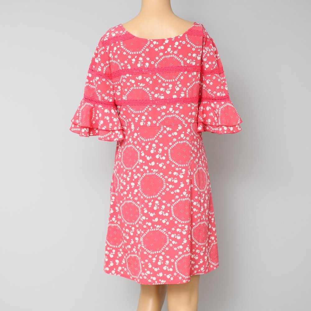 NEW Free People Bell Sleeve Boho Shift Dress Sz 6 - Picture 3 of 8